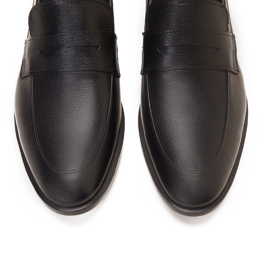 Black Penny Loafers Dress Shoe
