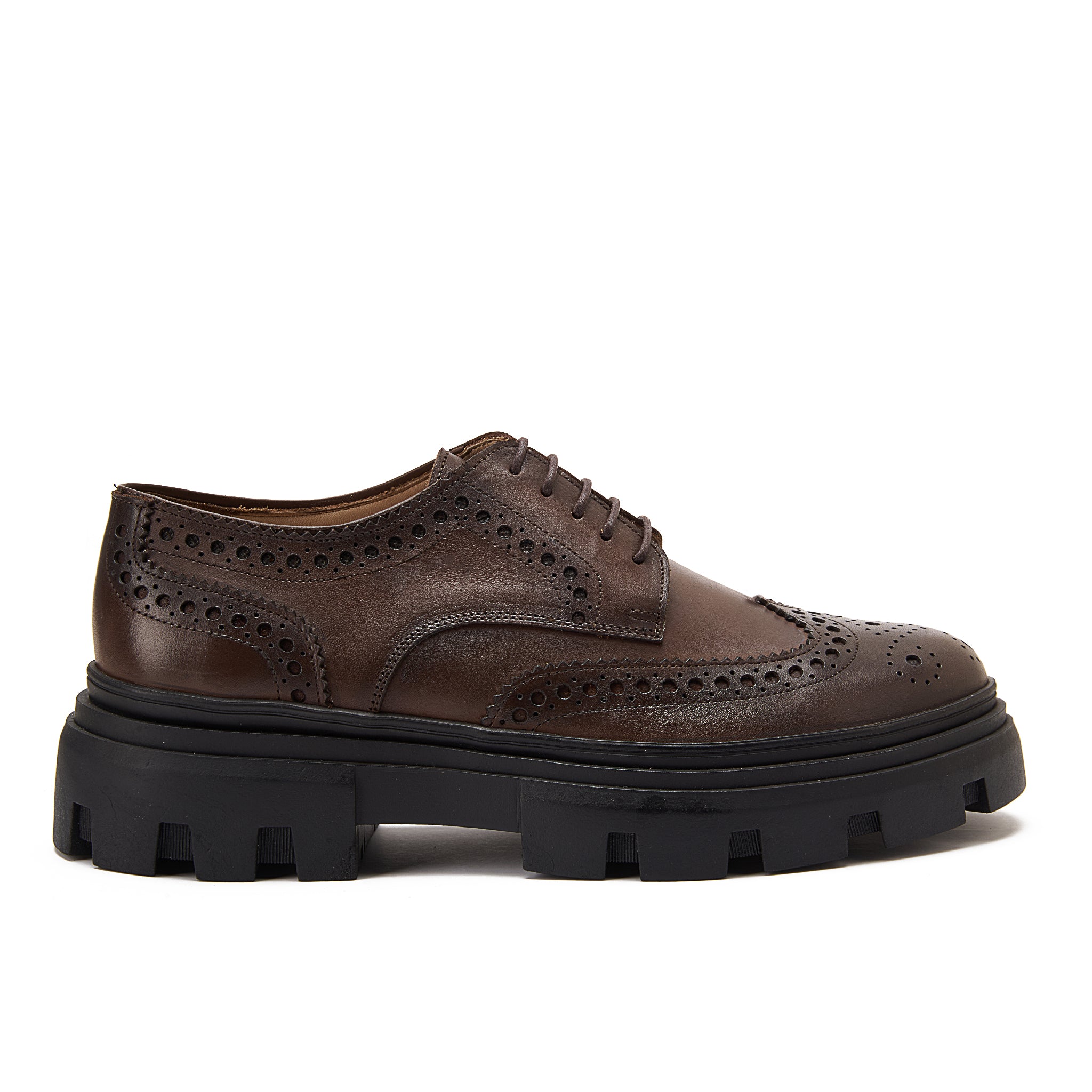 Brown Full Brogue Smart Casual