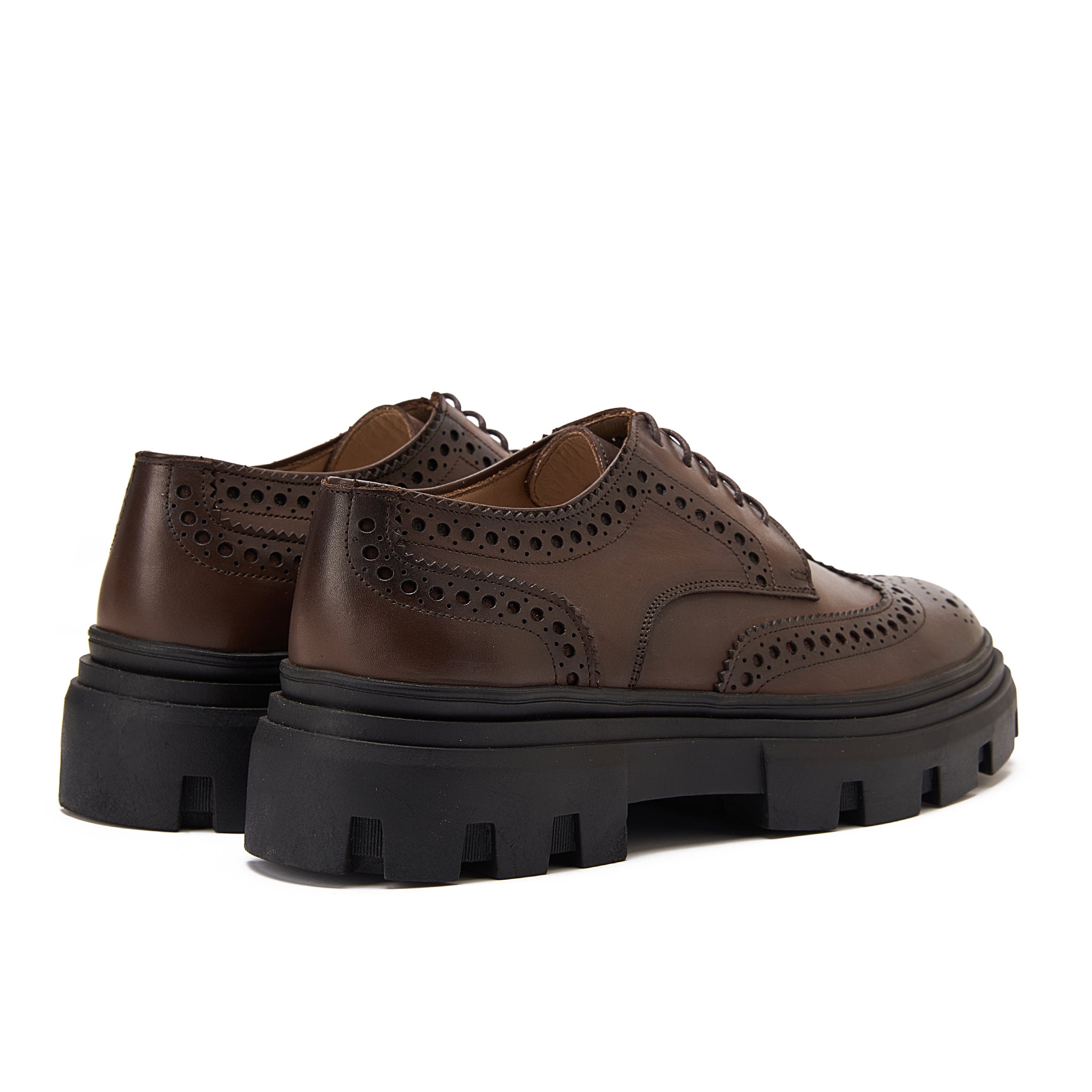 Brown Full Brogue Smart Casual