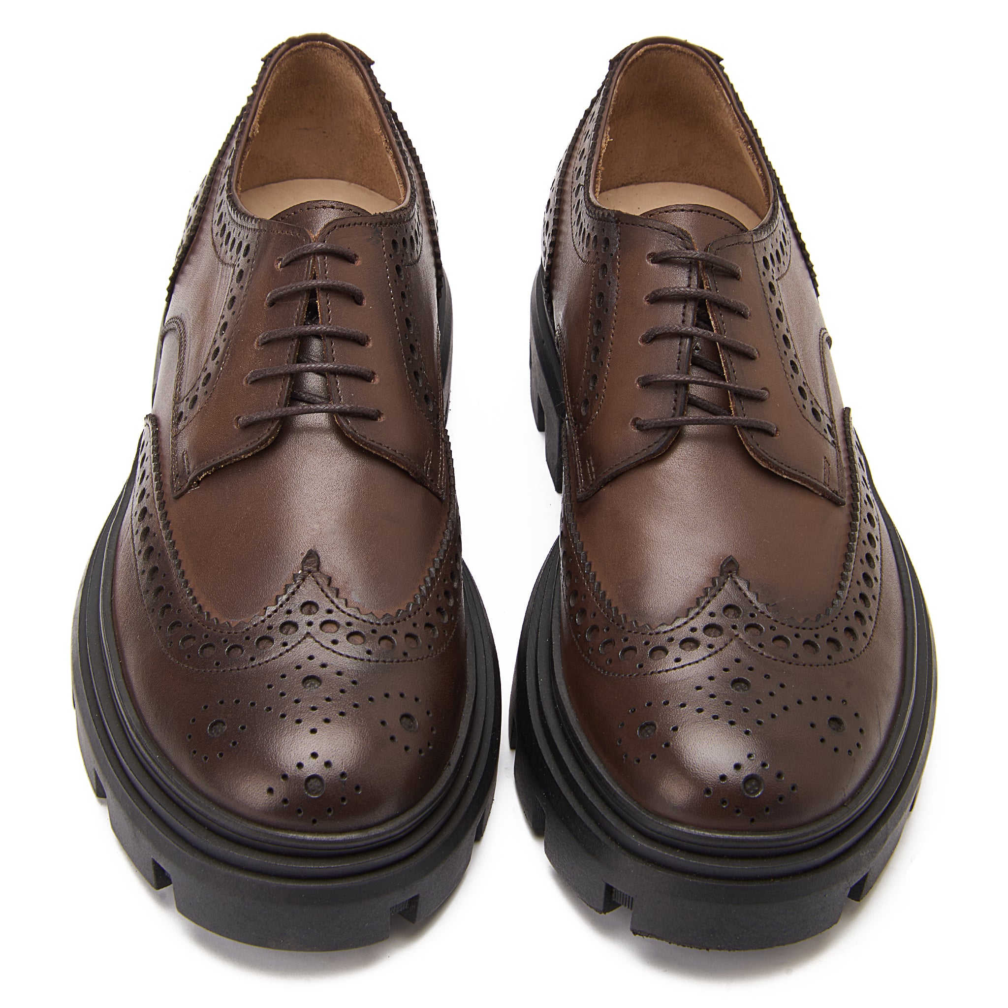 Brown Full Brogue Smart Casual