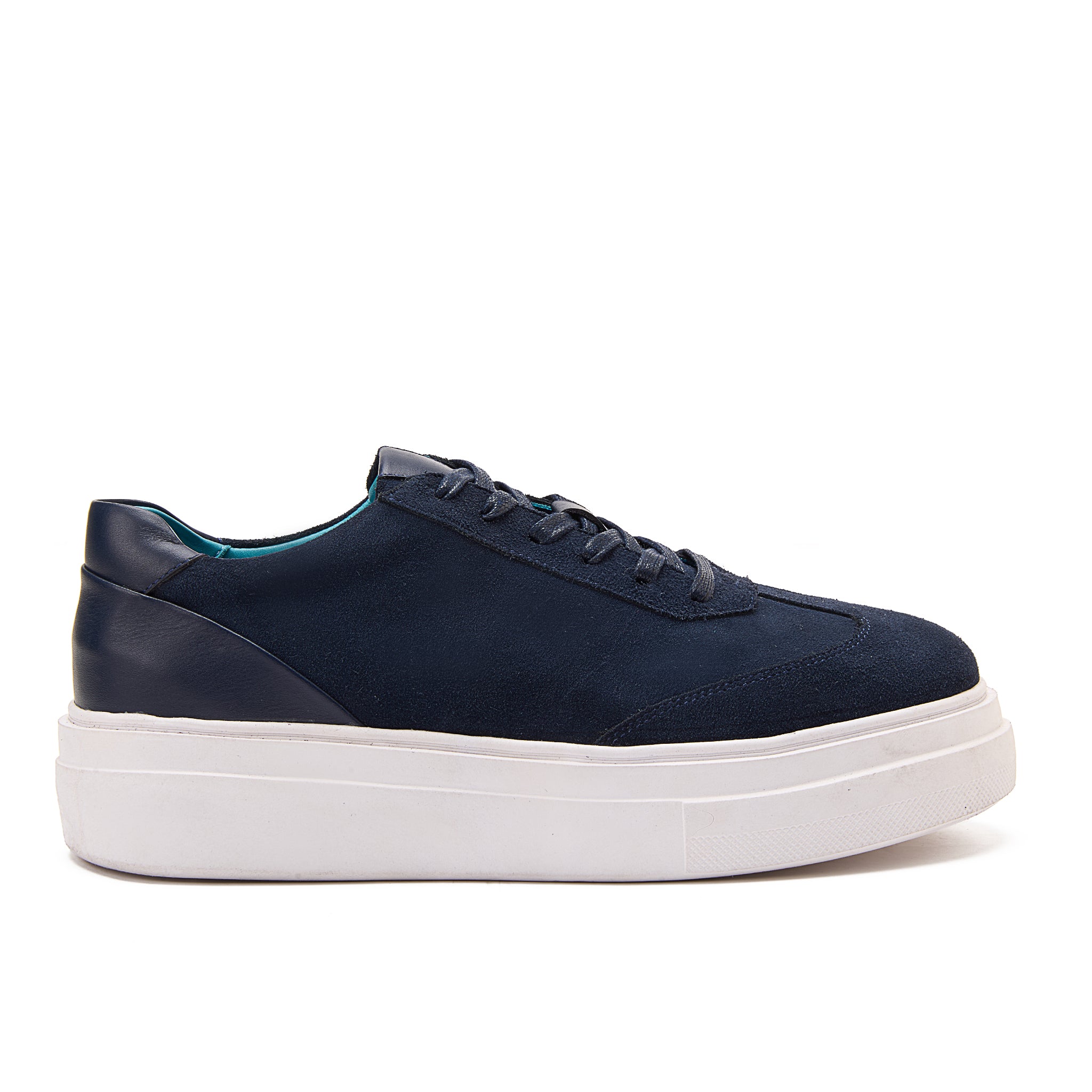 Navy Suede Sneakers