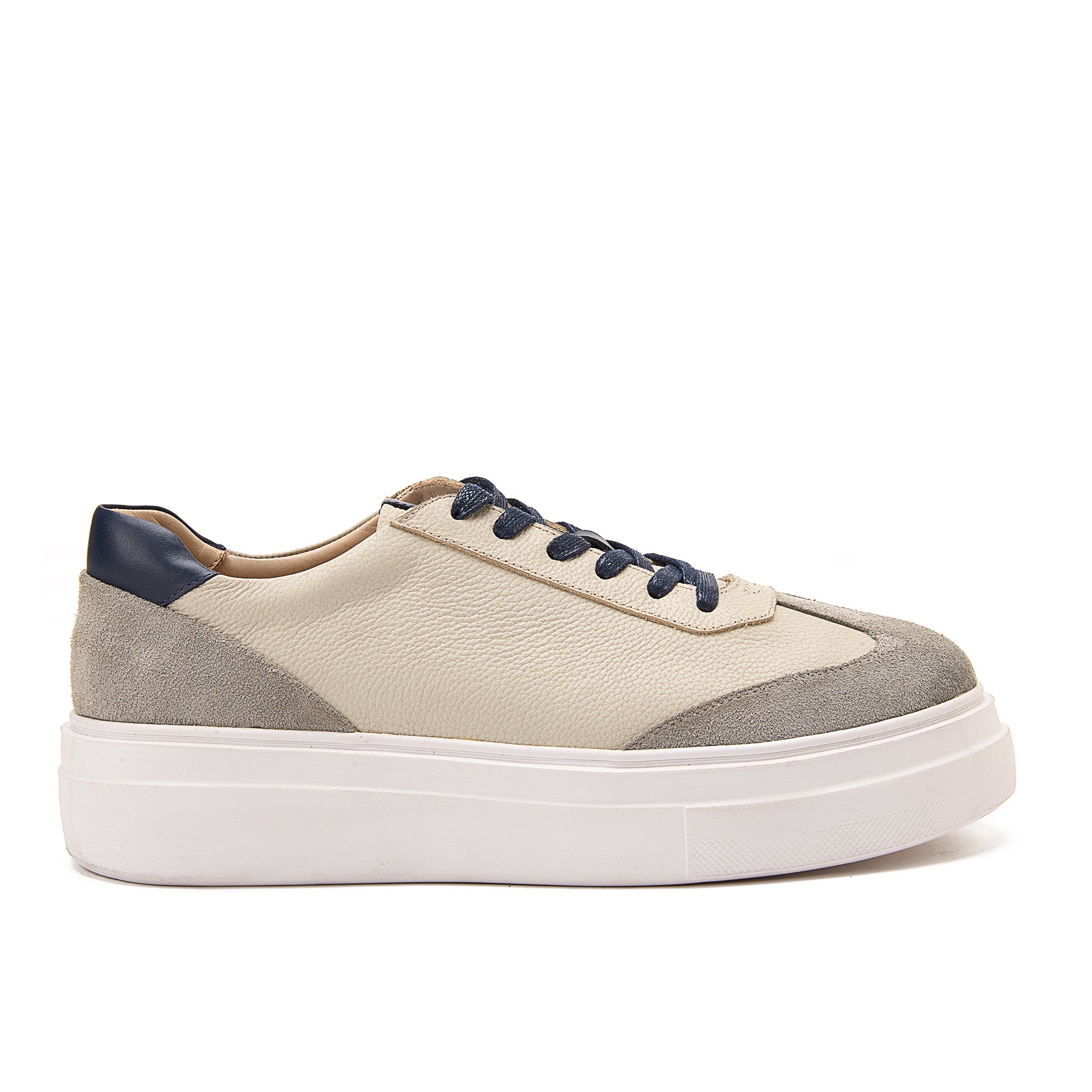 Dove Grey / Off-White Lace-up sneakers