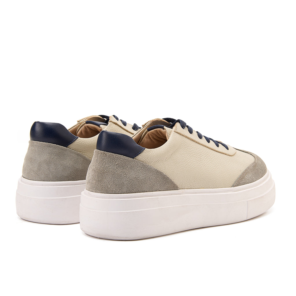 Dove Grey / Off-White Lace-up sneakers