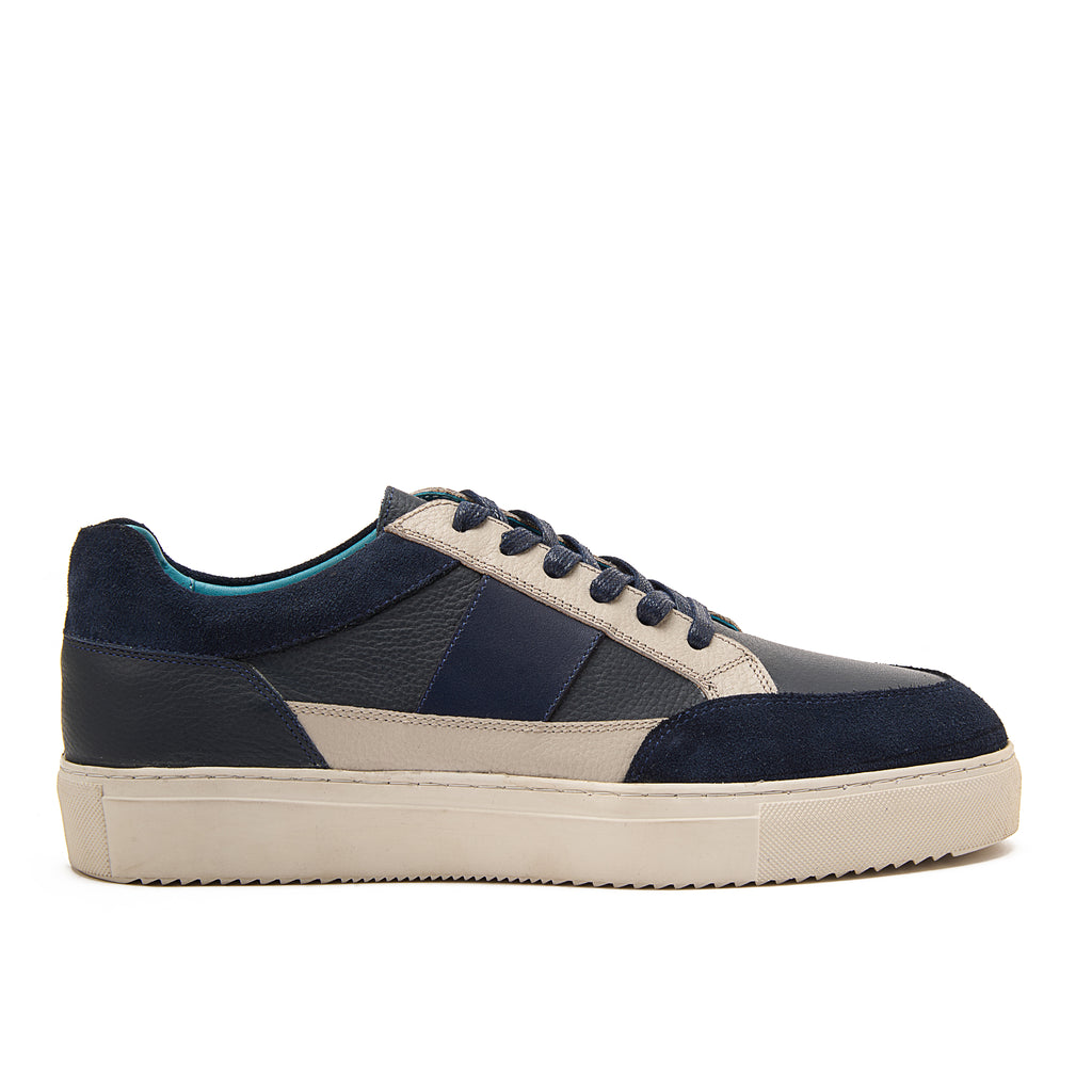 Navy / Off-White Lace-up sneakers