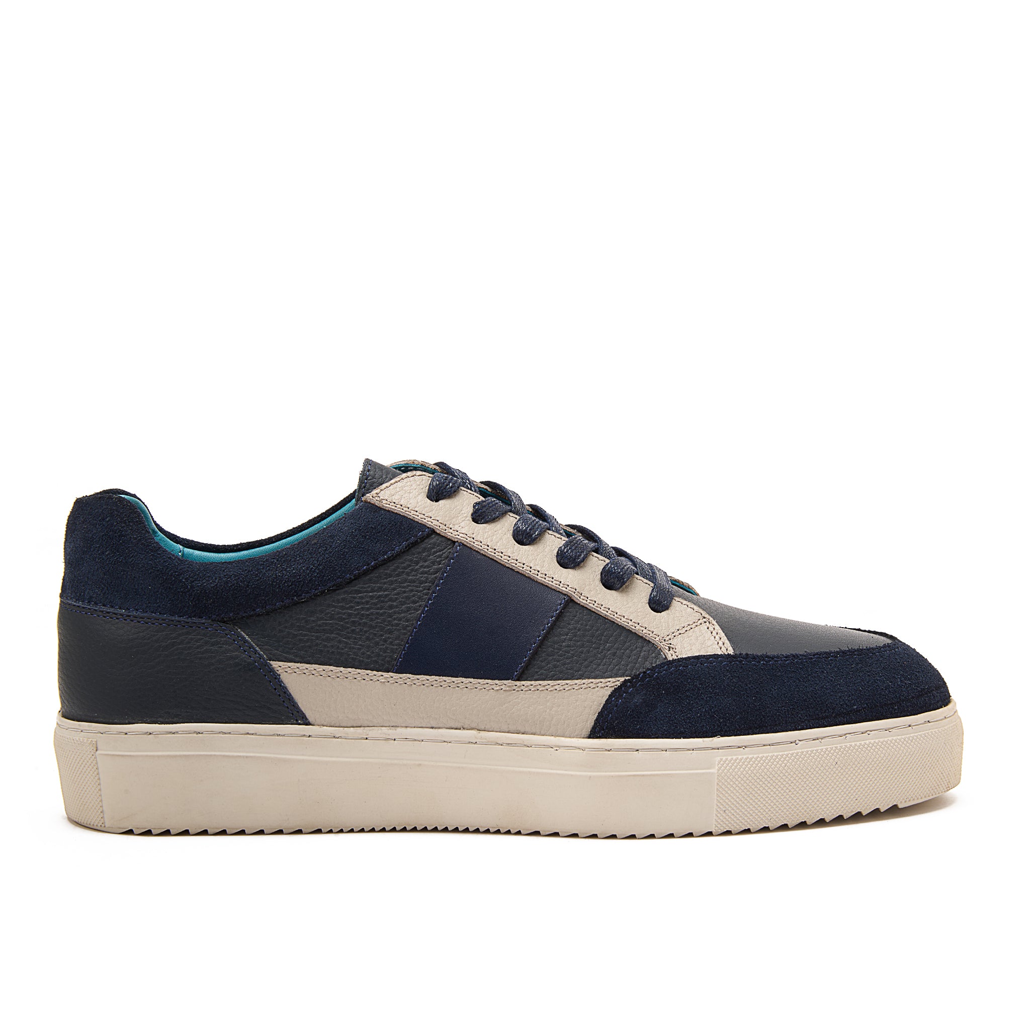 Navy / Off-White Lace-up sneakers