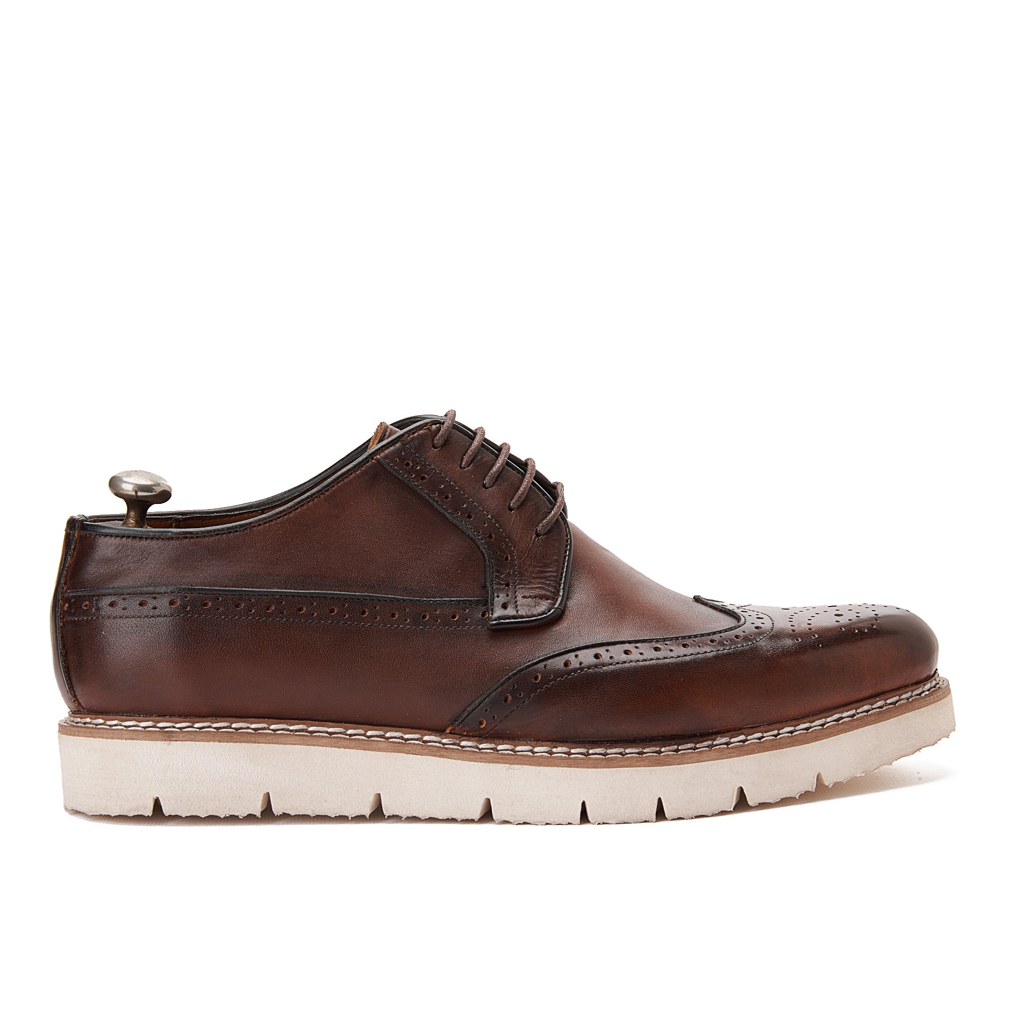 Brown Smart Casual Brogue Shoe