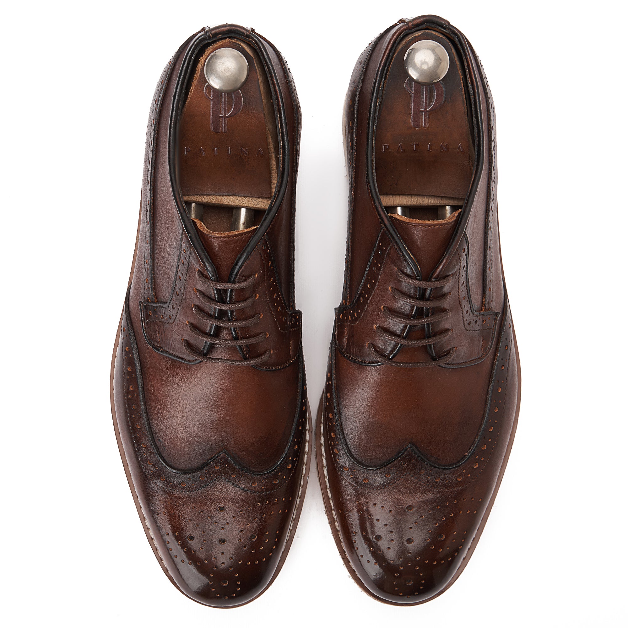 Brown Smart Casual Brogue Shoe