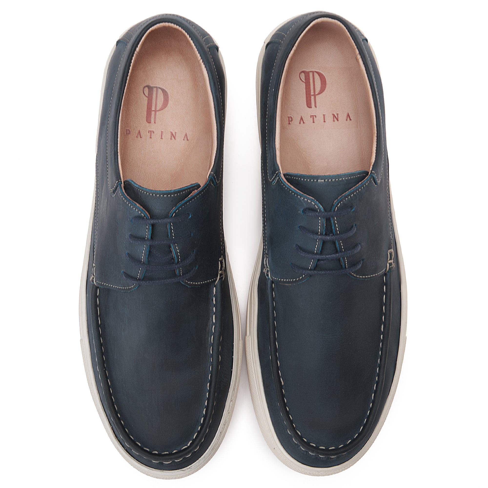 Navy Nubuck Boat Shoe