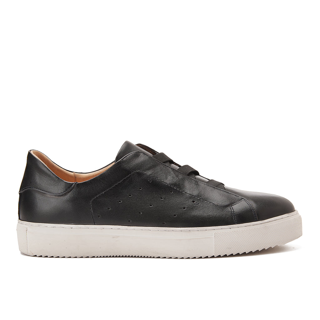 Black Slip-On Sneakers