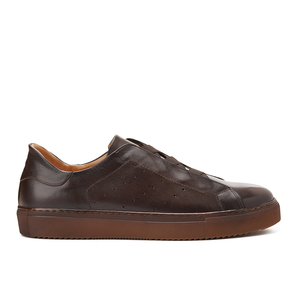 Brown Slip-On Sneakrs