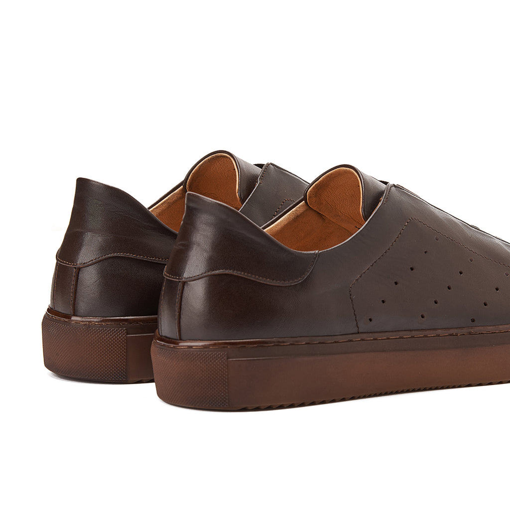 Brown Slip-On Sneakrs