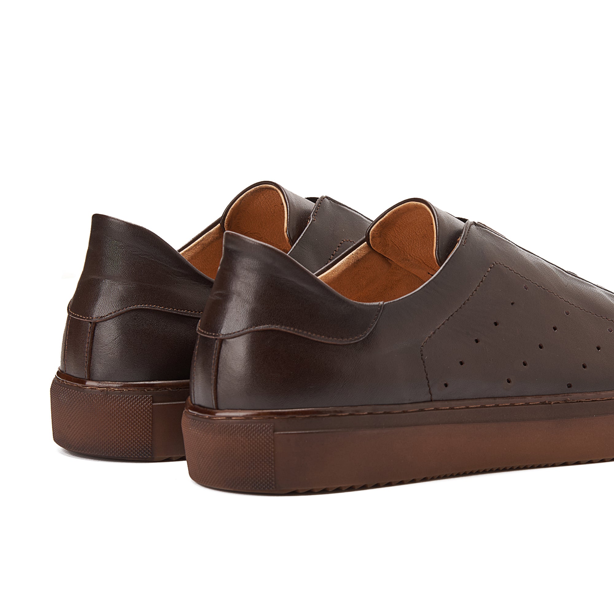 Brown Slip-On Sneakrs