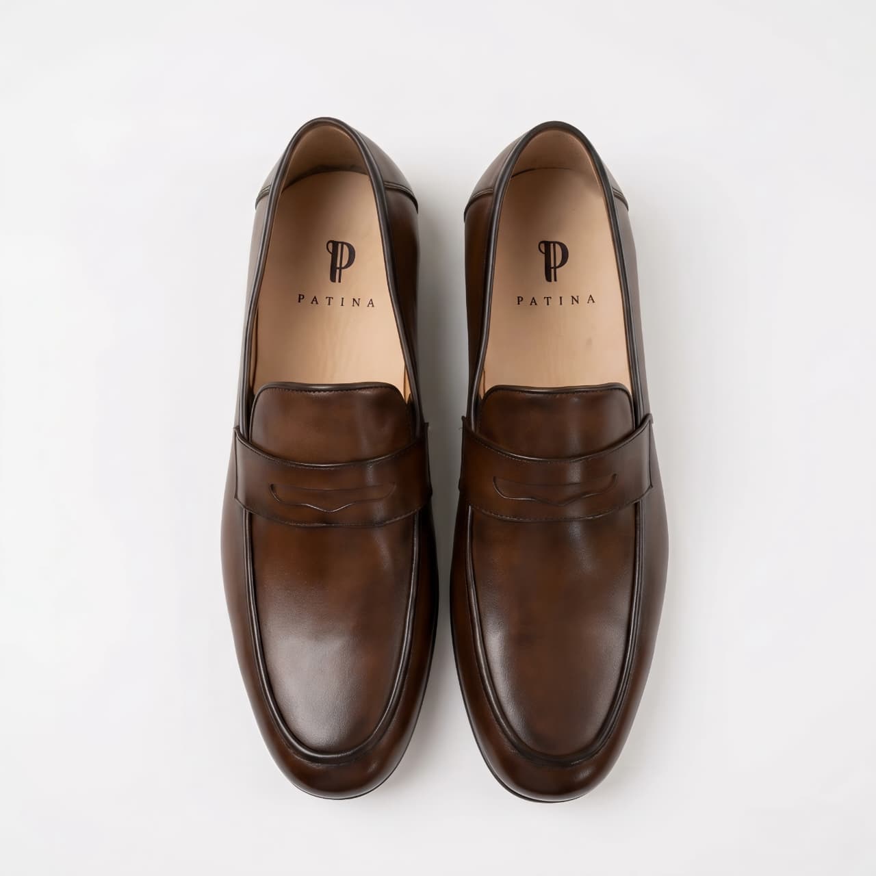 Brown Penny Loafers Dress Shoe