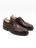 Brown Apron Derby Dress Shoe